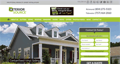 Desktop Screenshot of exteriorsourceva.com